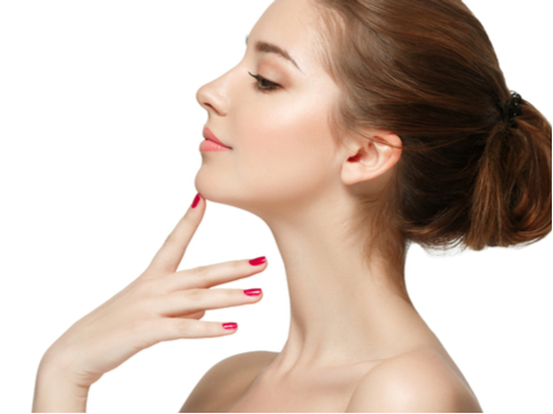 Beautiful chin
